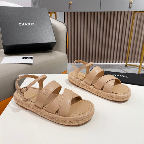 High Quality Luxury Chanel Early Spring Vacation Series New Sandals And Slippers product detail