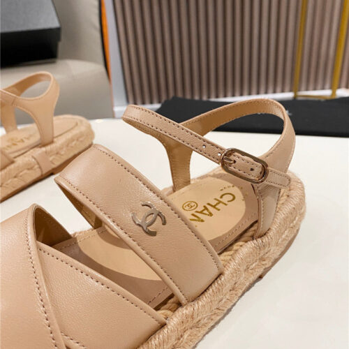 High Quality Luxury Chanel Early Spring Vacation Series New Sandals And Slippers product detail