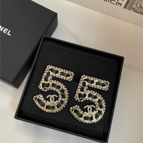 High Quality Luxury Chanel No. 5 Chain Earrings product detail