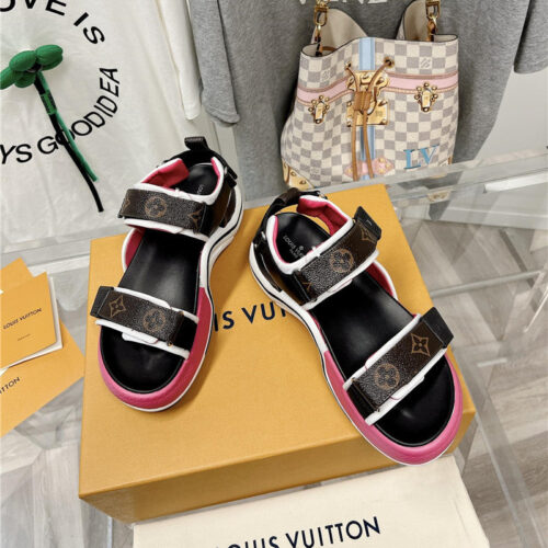 High Quality Luxury Louis Vuitton Spring Summer Sandals – Style 75651