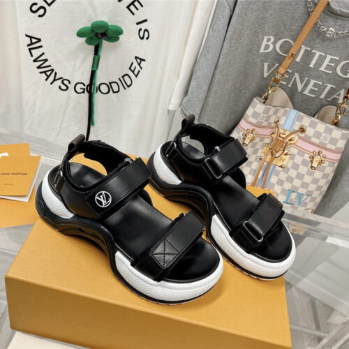 High Quality Luxury Louis Vuitton Spring Summer Sandals