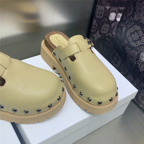 High Quality Luxury Dior Womens Rivet Punk Style Shoes – Style 86630 product detail