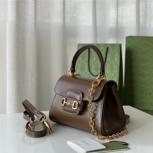 High Quality Luxury Gucci Horsebit 1955 Medium Shoulder Bag – Style 03382 product detail