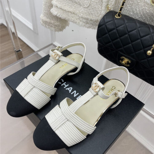 High Quality Luxury Chanel New Most Beautiful Sandals – Style 27558 product detail