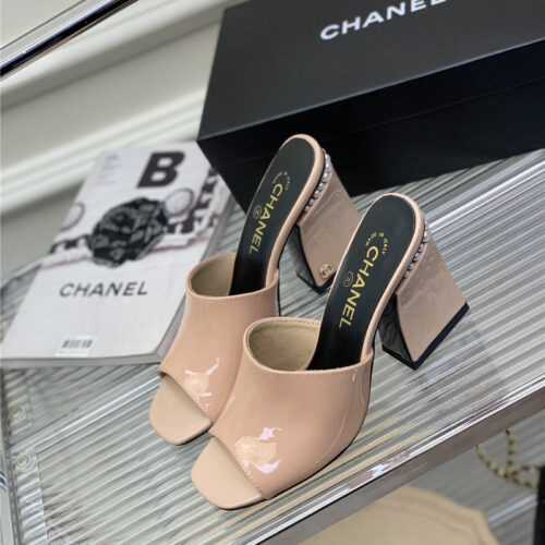 High Quality Luxury Chanel Advanced Handmade High-Heeled Sandals – Style 97254 product detail