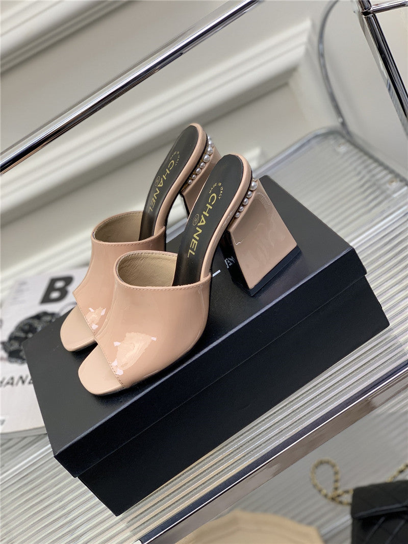 High Quality Luxury Chanel Advanced Handmade High-Heeled Sandals – Style 97254 product detail