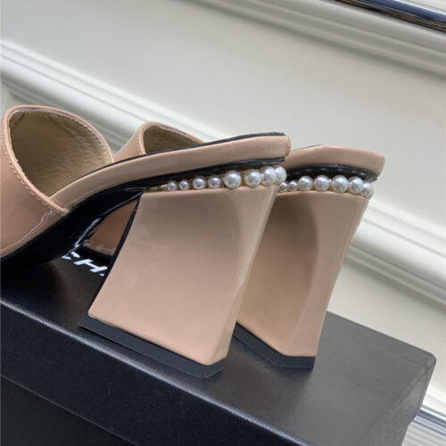 High Quality Luxury Chanel Advanced Handmade High-Heeled Sandals – Style 97254 product detail