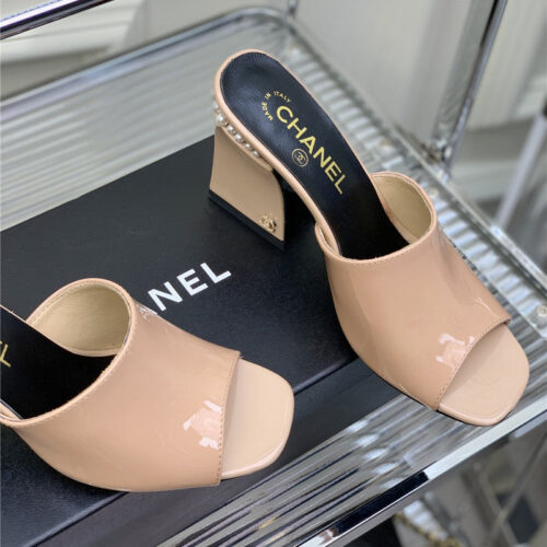 High Quality Luxury Chanel Advanced Handmade High-Heeled Sandals – Style 97254