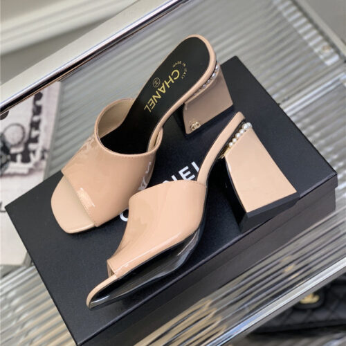 High Quality Luxury Chanel Advanced Handmade High-Heeled Sandals – Style 97254 alternate view