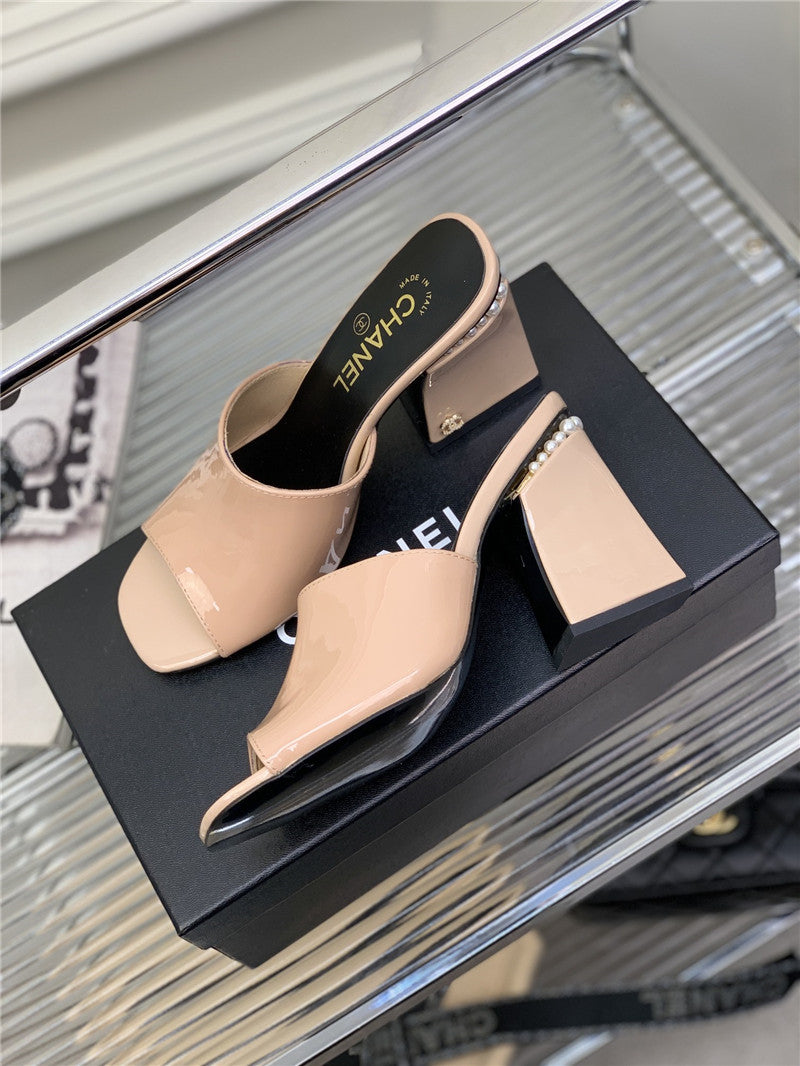 High Quality Luxury Chanel Advanced Handmade High-Heeled Sandals – Style 97254 product detail
