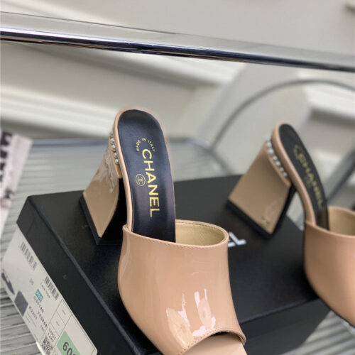 High Quality Luxury Chanel Advanced Handmade High-Heeled Sandals – Style 97254 product detail