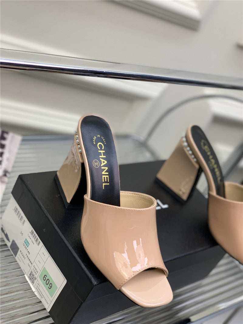 High Quality Luxury Chanel Advanced Handmade High-Heeled Sandals – Style 97254 product detail