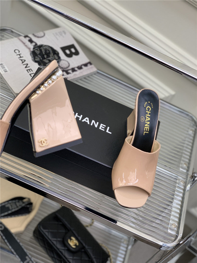 High Quality Luxury Chanel Advanced Handmade High-Heeled Sandals – Style 97254 product detail
