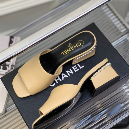 High Quality Luxury Chanel Advanced Handmade High-Heeled Sandals – Style 36806 alternate view