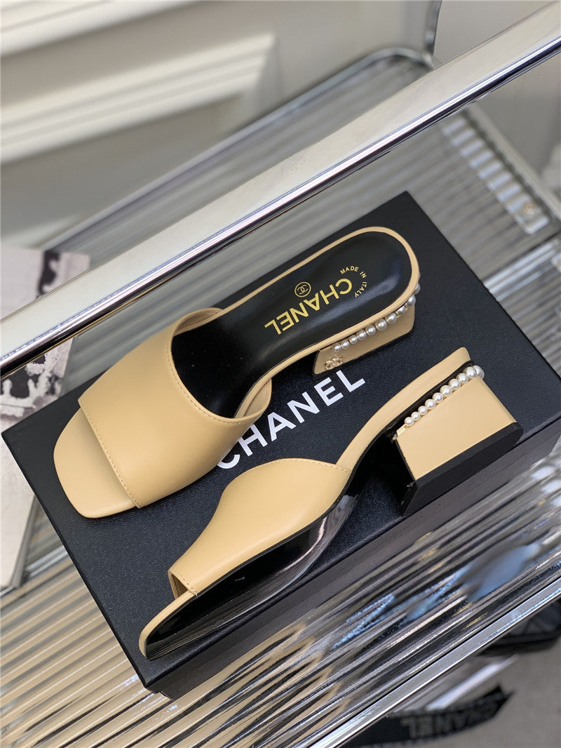 High Quality Luxury Chanel Advanced Handmade High-Heeled Sandals – Style 36806 product detail