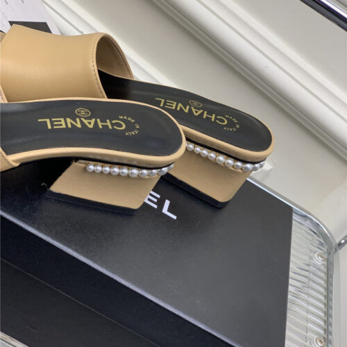 High Quality Luxury Chanel Advanced Handmade High-Heeled Sandals – Style 36806 product detail