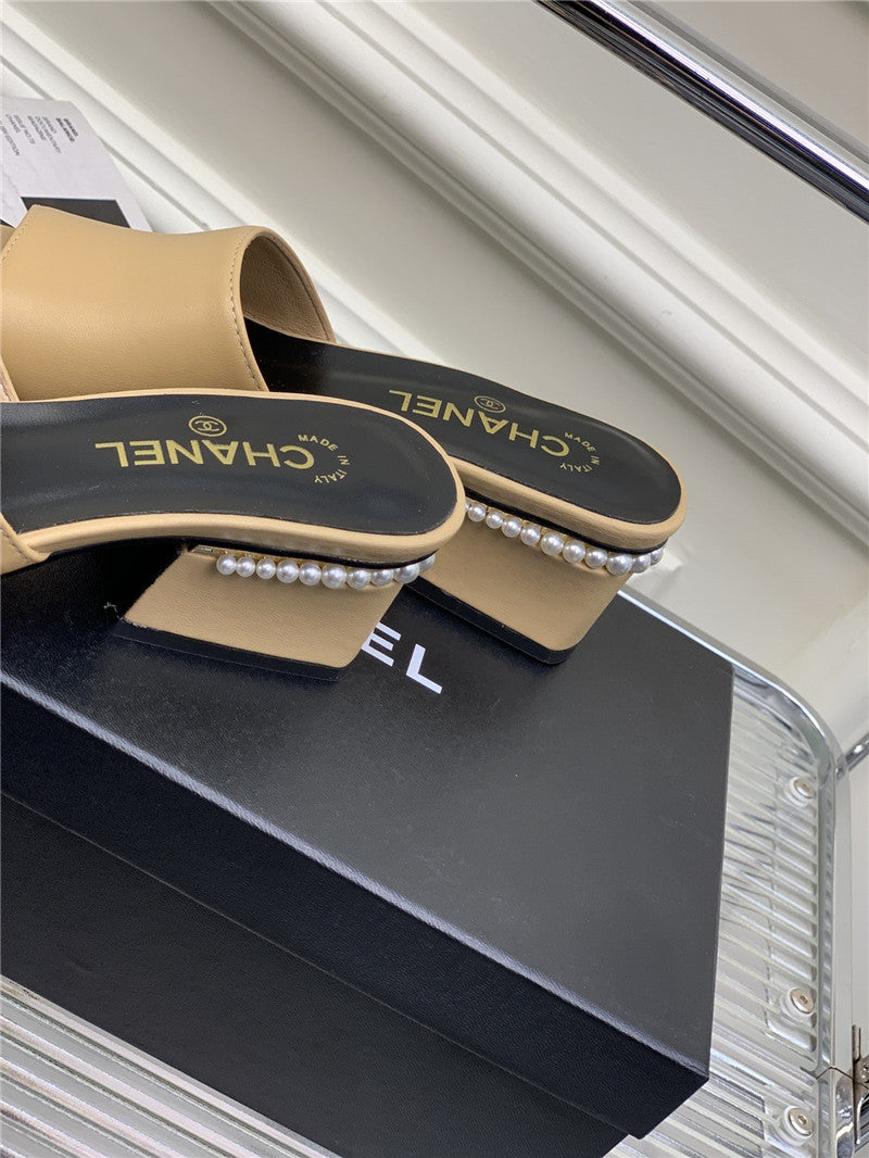 High Quality Luxury Chanel Advanced Handmade High-Heeled Sandals – Style 36806 product detail
