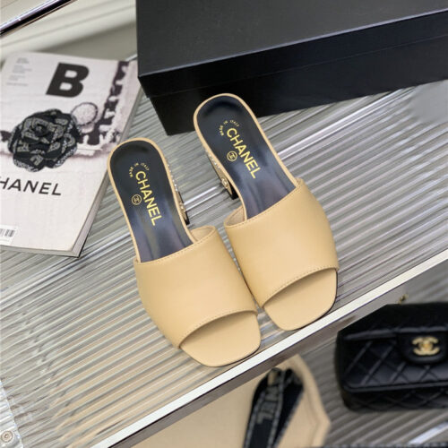 High Quality Luxury Chanel Advanced Handmade High-Heeled Sandals – Style 36806 product detail