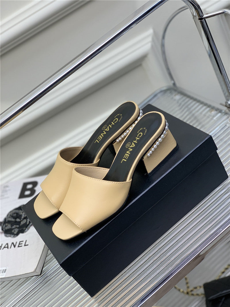 High Quality Luxury Chanel Advanced Handmade High-Heeled Sandals – Style 36806 product detail