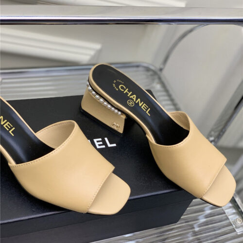 High Quality Luxury Chanel Advanced Handmade High-Heeled Sandals – Style 36806
