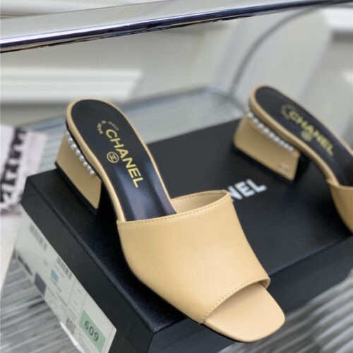 High Quality Luxury Chanel Advanced Handmade High-Heeled Sandals – Style 36806 product detail
