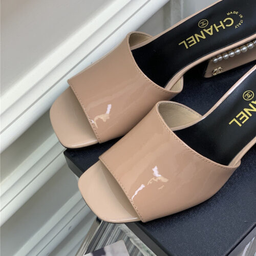 High Quality Luxury Chanel Advanced Handmade High-Heeled Sandals – Style 43590 product detail