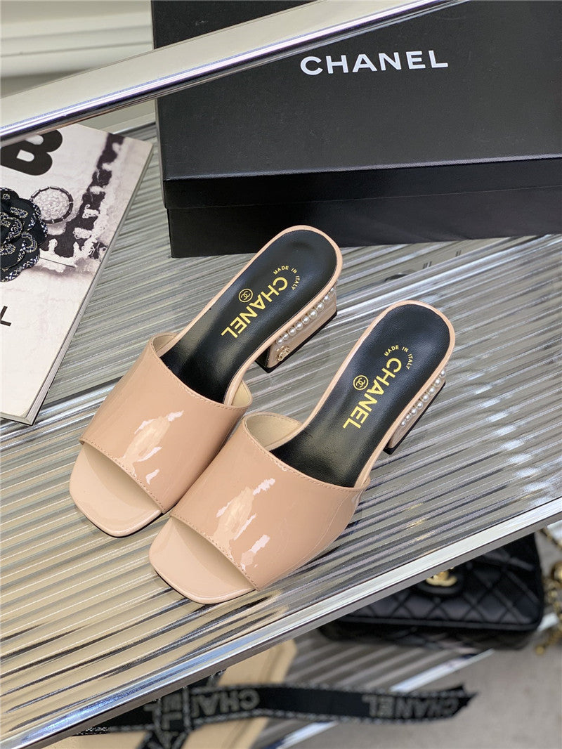 High Quality Luxury Chanel Advanced Handmade High-Heeled Sandals – Style 43590 product detail