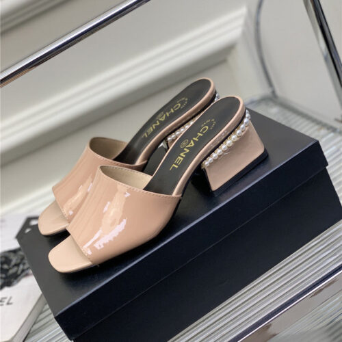 High Quality Luxury Chanel Advanced Handmade High-Heeled Sandals – Style 43590 product detail