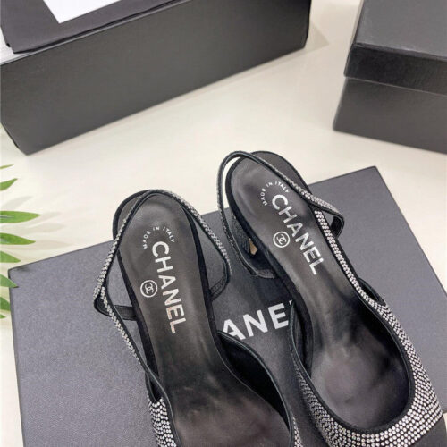 High Quality Luxury Chanel Counter Catwalk Hot Diamond Sandals – Style 95014 product detail