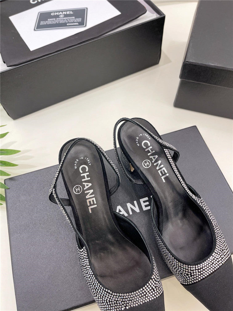 High Quality Luxury Chanel Counter Catwalk Hot Diamond Sandals – Style 95014 product detail