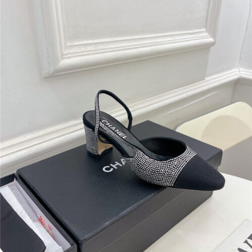 High Quality Luxury Chanel Counter Catwalk Hot Diamond Sandals – Style 95014 product detail