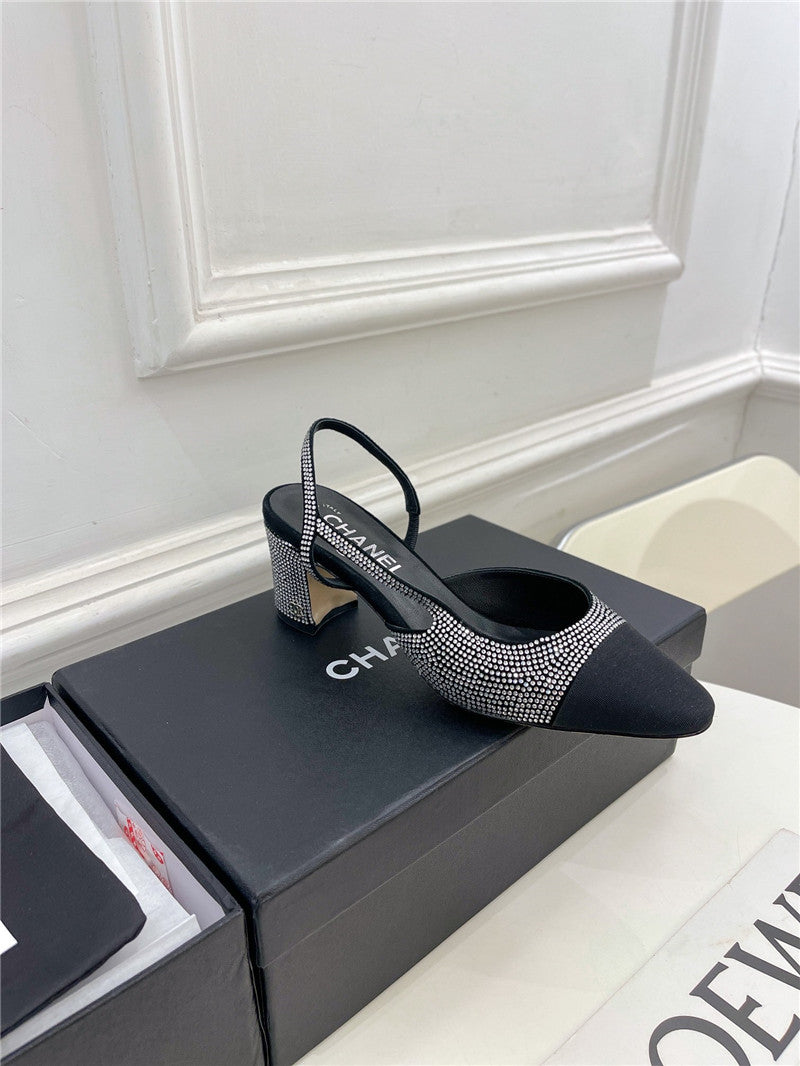 High Quality Luxury Chanel Counter Catwalk Hot Diamond Sandals – Style 95014 product detail