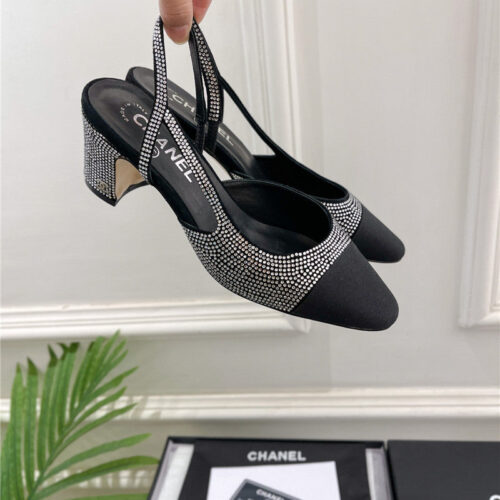 High Quality Luxury Chanel Counter Catwalk Hot Diamond Sandals – Style 95014 alternate view