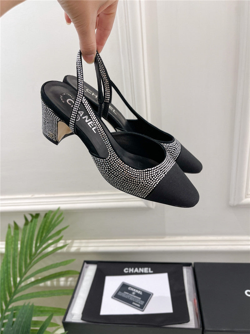 High Quality Luxury Chanel Counter Catwalk Hot Diamond Sandals – Style 95014 product detail