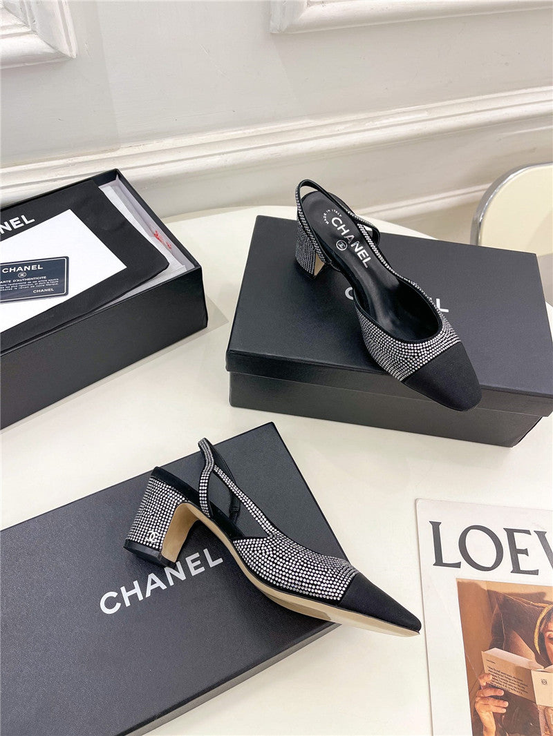 High Quality Luxury Chanel Counter Catwalk Hot Diamond Sandals – Style 95014 product detail