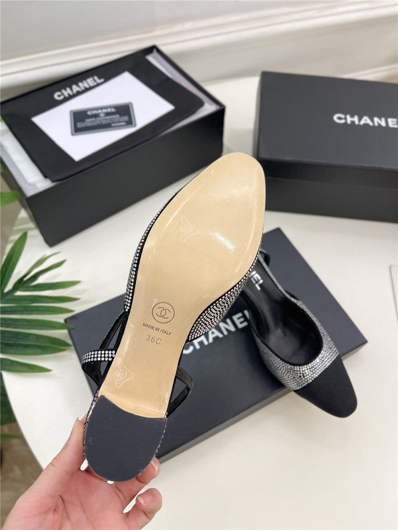 High Quality Luxury Chanel Counter Catwalk Hot Diamond Sandals – Style 95014 product detail