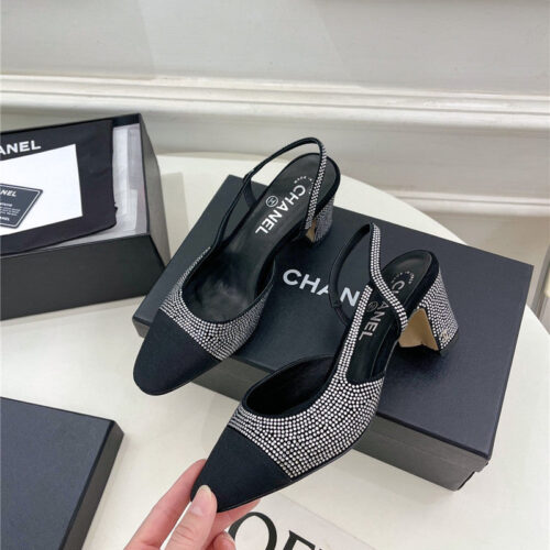 High Quality Luxury Chanel Counter Catwalk Hot Diamond Sandals – Style 95014 product detail
