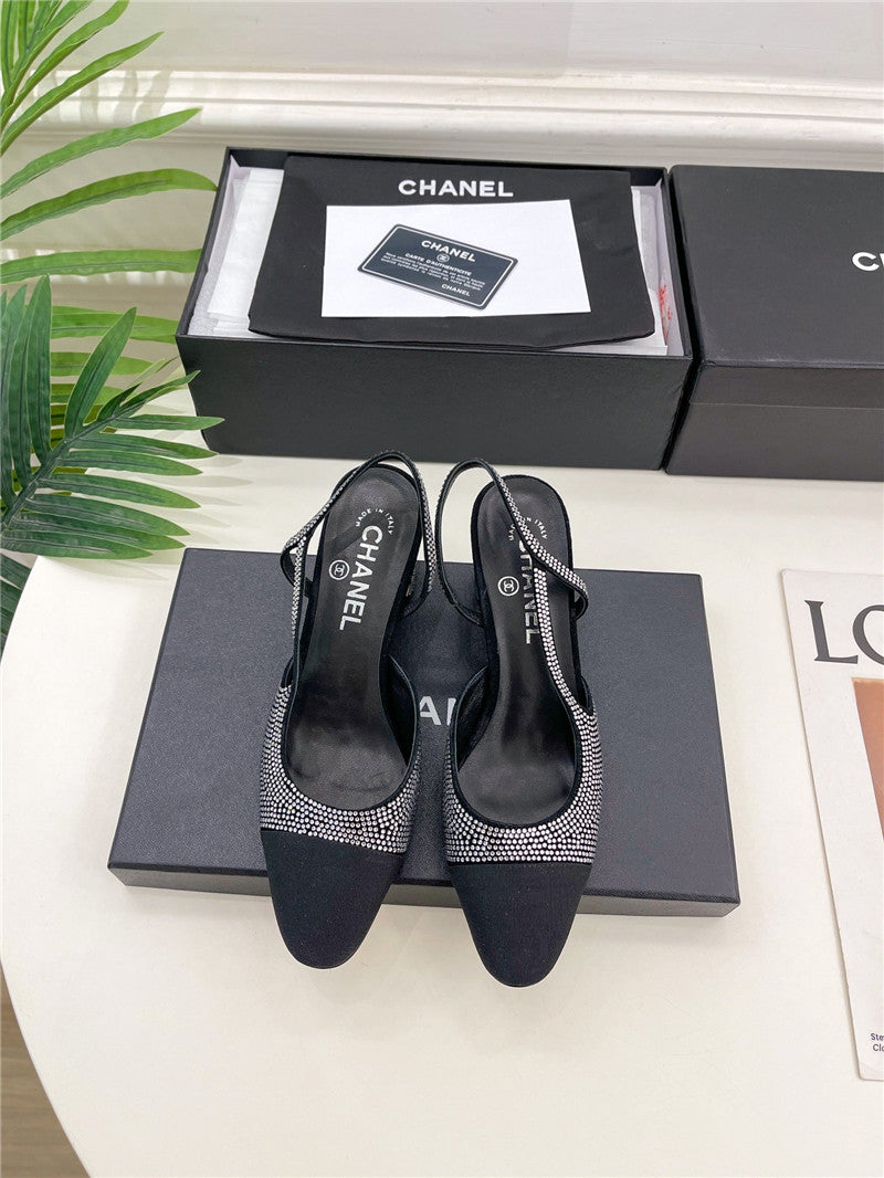 High Quality Luxury Chanel Counter Catwalk Hot Diamond Sandals – Style 95014 product detail