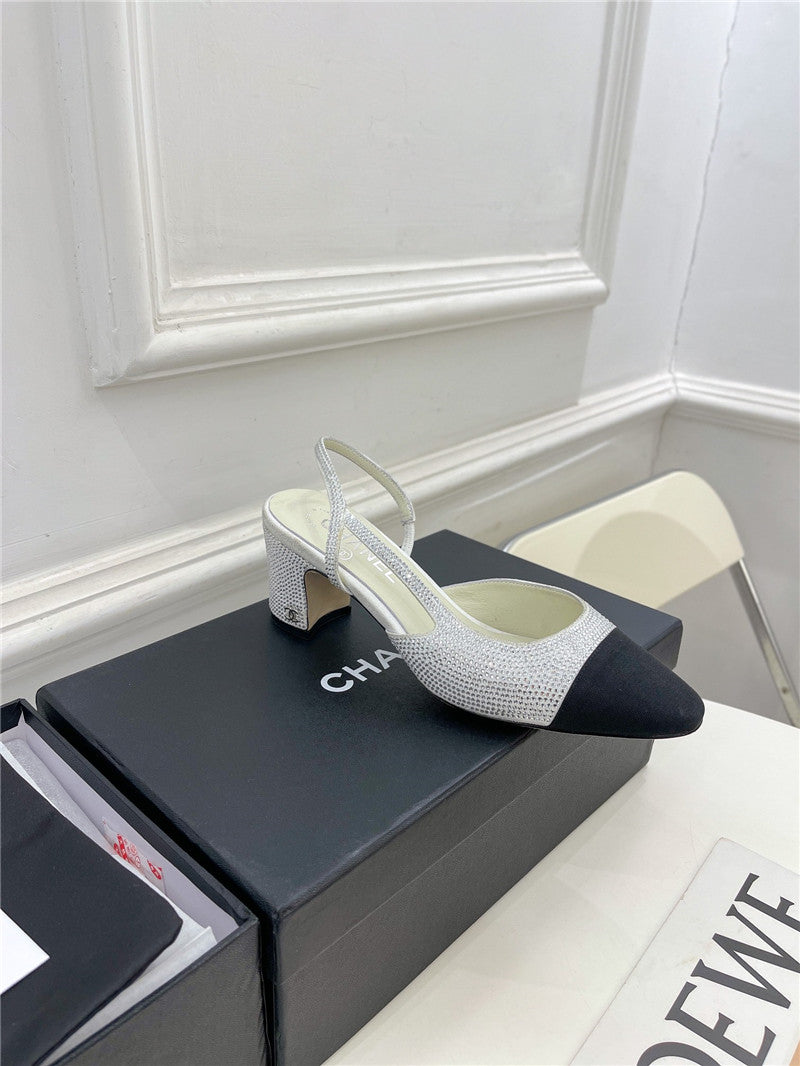 High Quality Luxury Chanel Counter Catwalk Hot Diamond Sandals – Style 96710 product detail