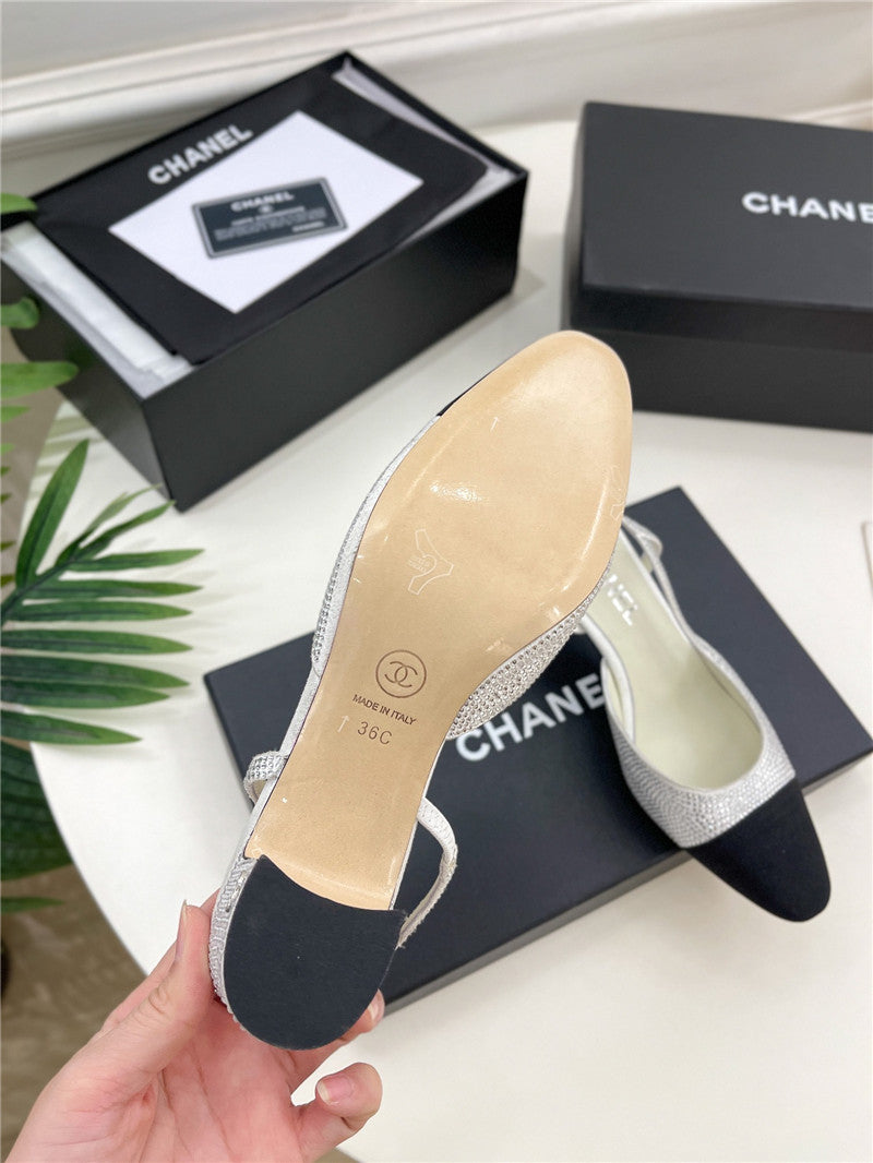High Quality Luxury Chanel Counter Catwalk Hot Diamond Sandals – Style 96710 product detail