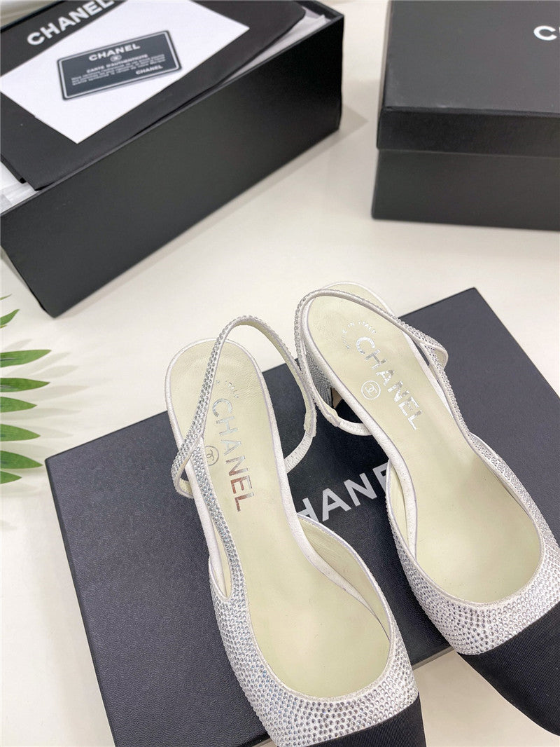 High Quality Luxury Chanel Counter Catwalk Hot Diamond Sandals – Style 96710 product detail
