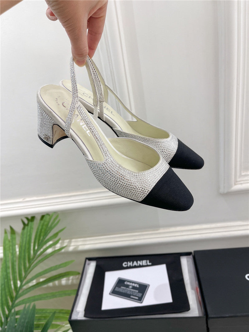 High Quality Luxury Chanel Counter Catwalk Hot Diamond Sandals – Style 96710 product detail