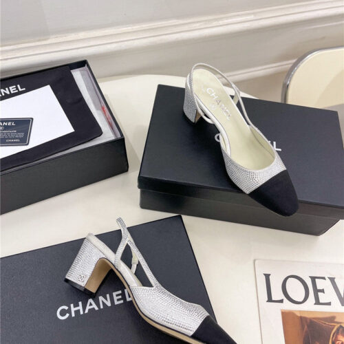 High Quality Luxury Chanel Counter Catwalk Hot Diamond Sandals – Style 96710 product detail
