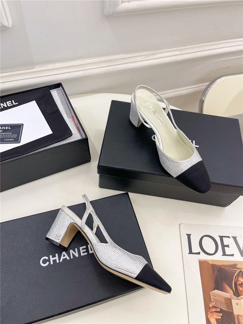High Quality Luxury Chanel Counter Catwalk Hot Diamond Sandals – Style 96710 product detail