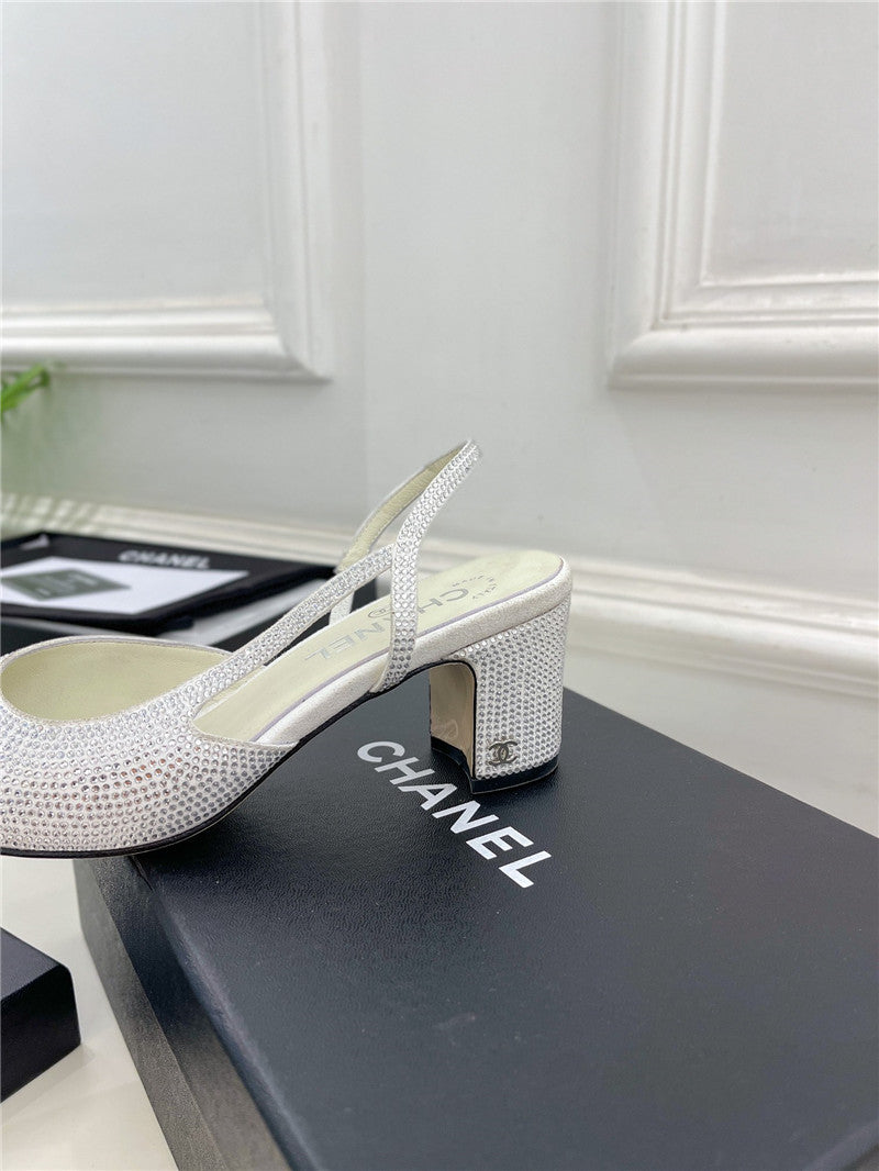 High Quality Luxury Chanel Counter Catwalk Hot Diamond Sandals – Style 96710 product detail