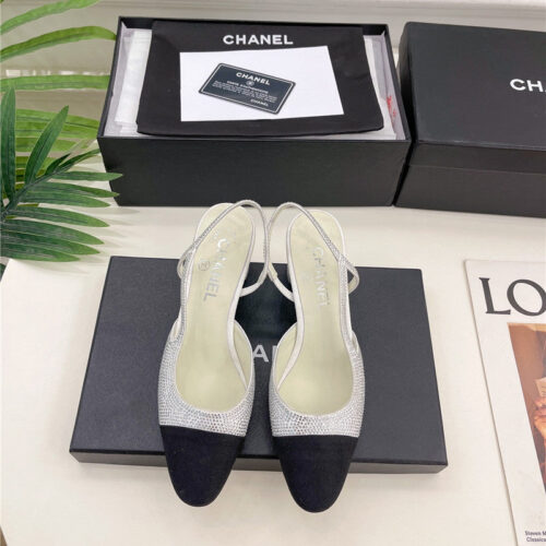 High Quality Luxury Chanel Counter Catwalk Hot Diamond Sandals – Style 96710 product detail
