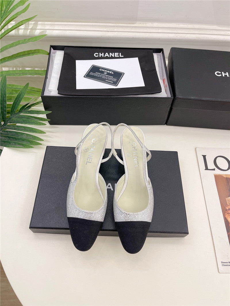 High Quality Luxury Chanel Counter Catwalk Hot Diamond Sandals – Style 96710 product detail