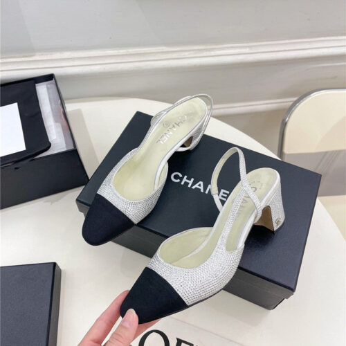 High Quality Luxury Chanel Counter Catwalk Hot Diamond Sandals – Style 96710 product detail