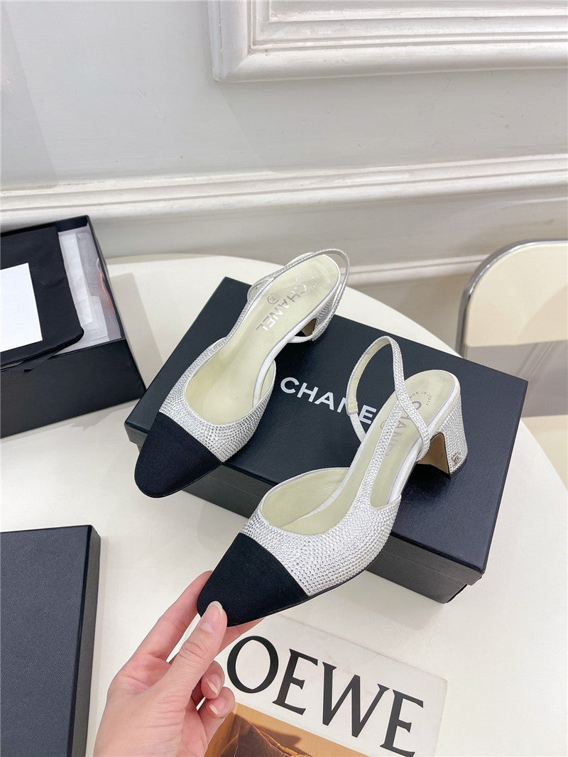 High Quality Luxury Chanel Counter Catwalk Hot Diamond Sandals – Style 96710 product detail