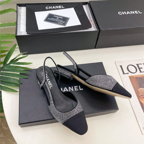 High Quality Luxury Chanel Counter Catwalk Hot Diamond Sandals product detail